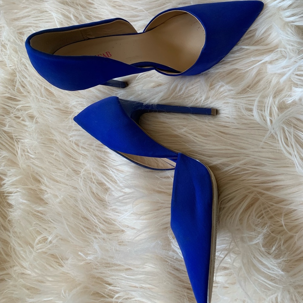 Royal Blue JustFab Heels